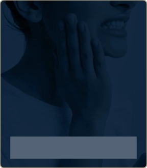 A close-up of a person holding their jaw in discomfort, then transitioning to a calm and relieved expression after receiving care, set against a clean and welcoming dental office background.