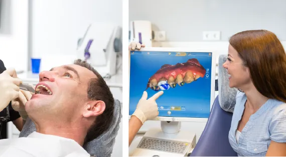 Advanced technology for same-day ceramic dental crowns.