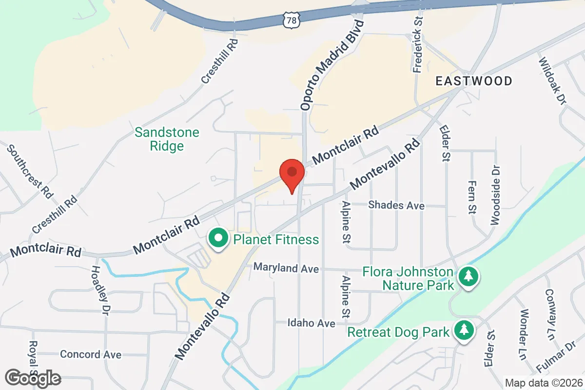 Map of Vulcan City Dental