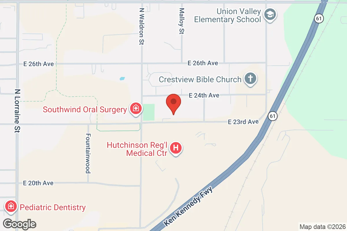 Map of Cornerstone Family Dental
