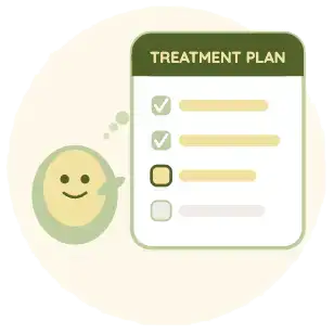 A customized treatment plan built around your goals and timeline